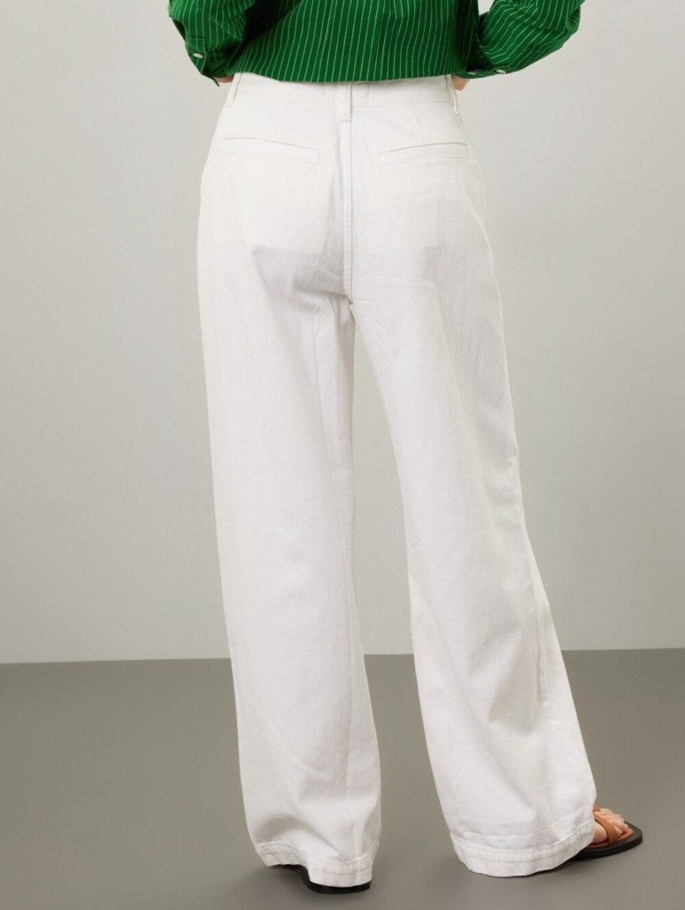 Madewell White Harlow Jean Cotton Size 30 - Picture 2 of 15
